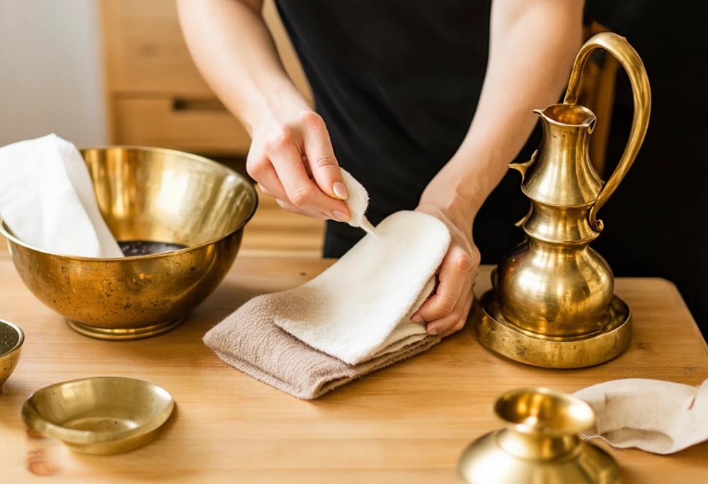 brass cleaning