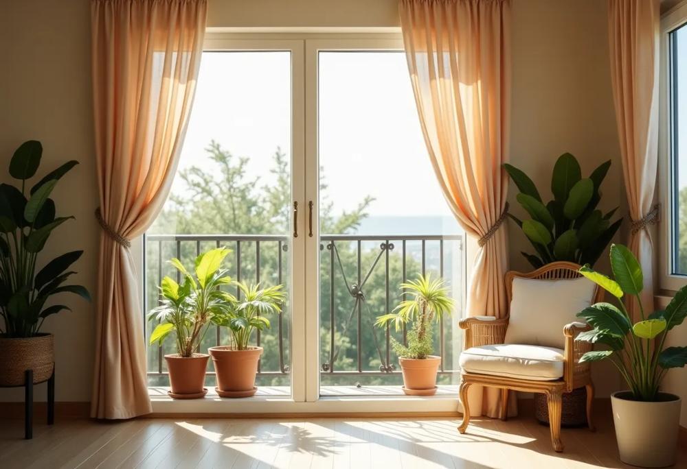 cozy balcony